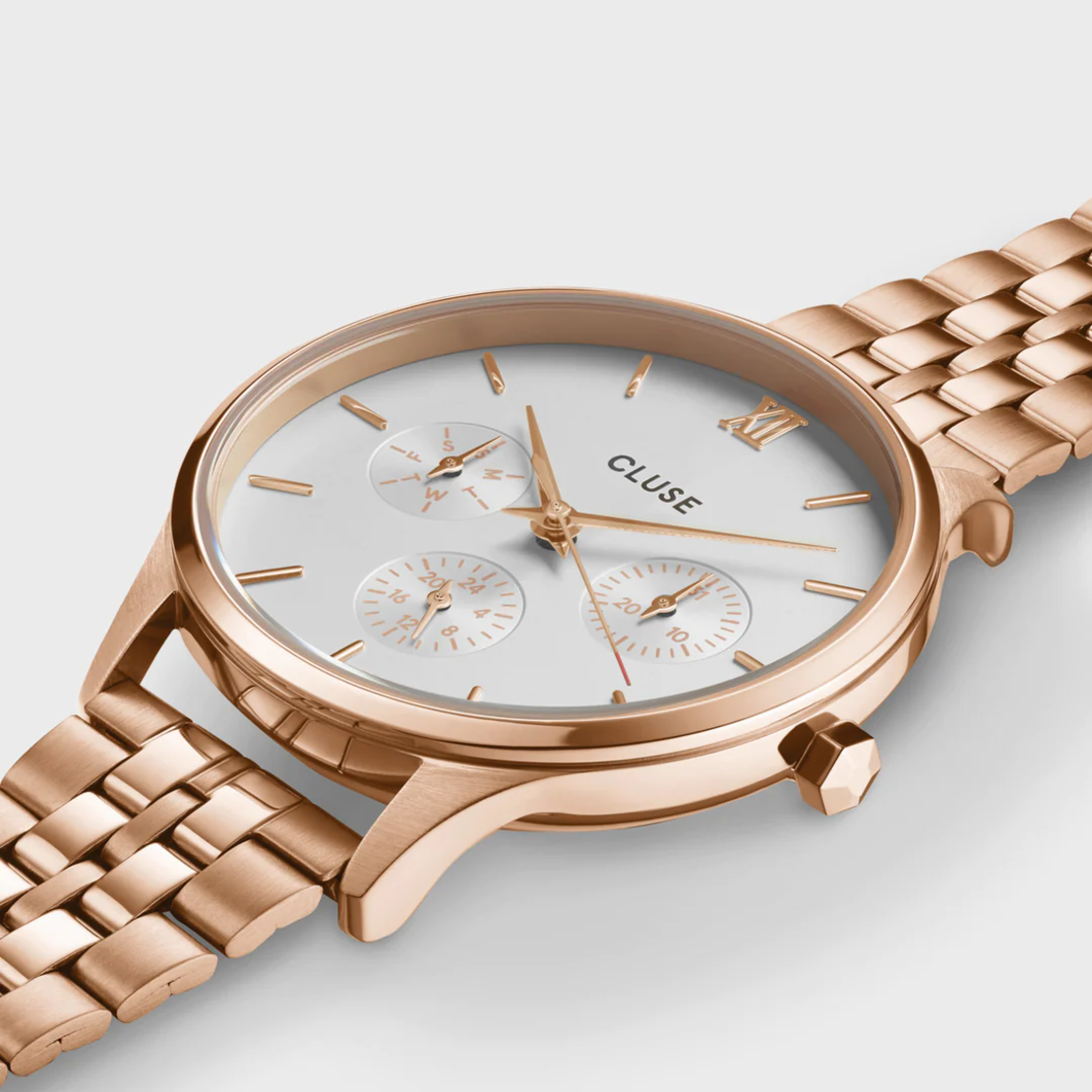 Minuit Multifunction Watch Steel, Rose Gold Colour CW10702