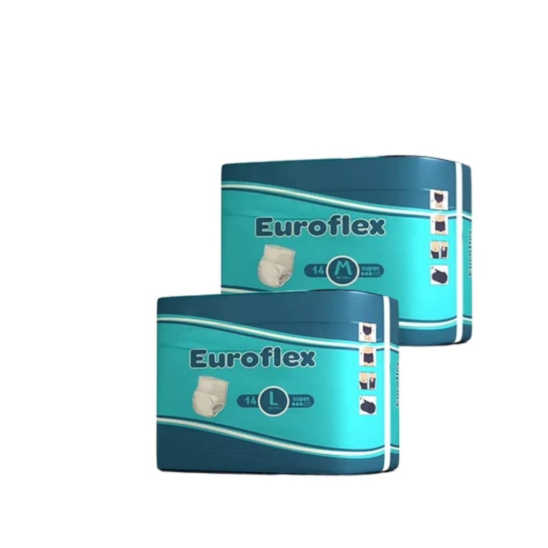 EUROFLEX מידה M\L מבצע 12חבילות