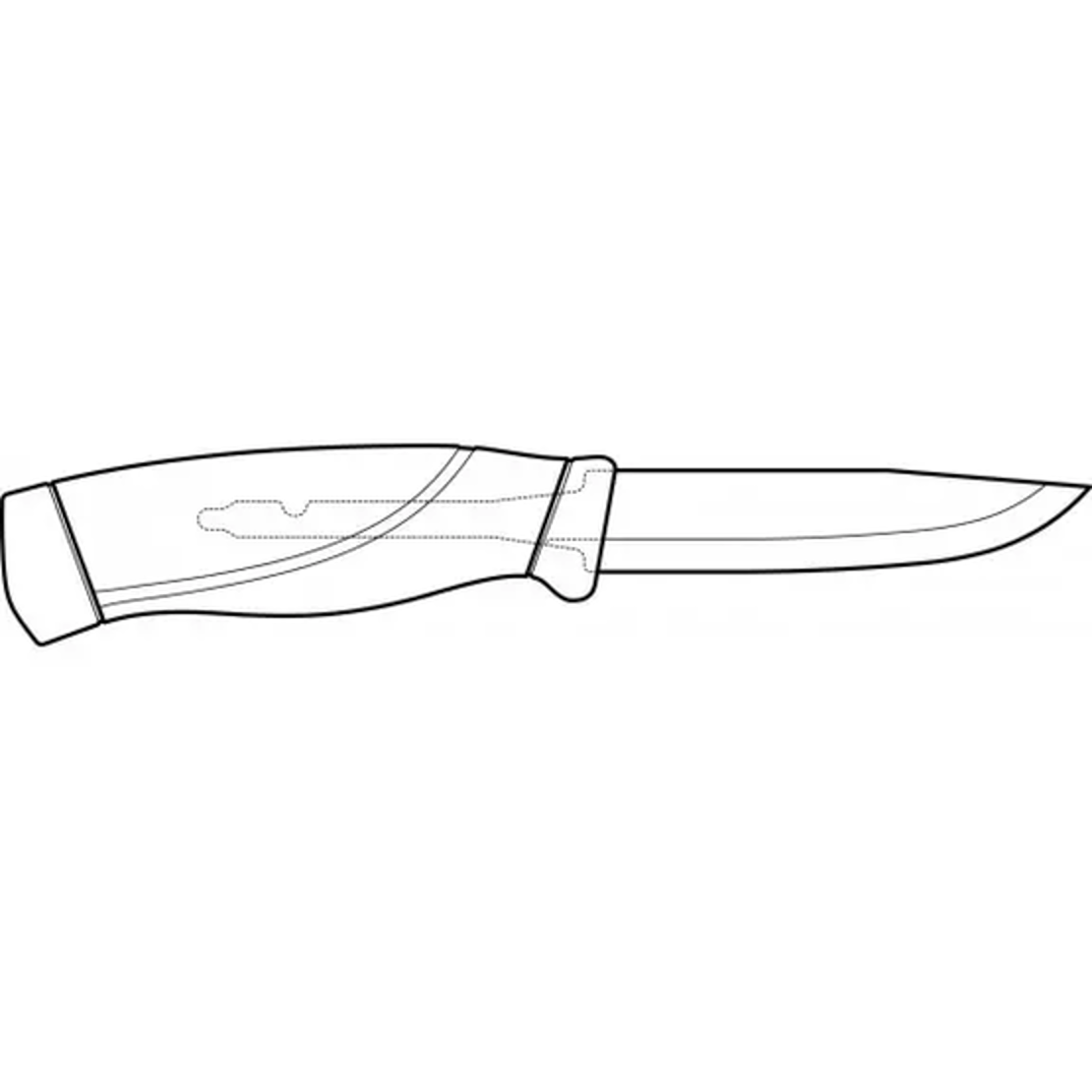 סכין מורה-קניב קומפניון אלחלד, חול מדבר - Morakniv Companion Desert