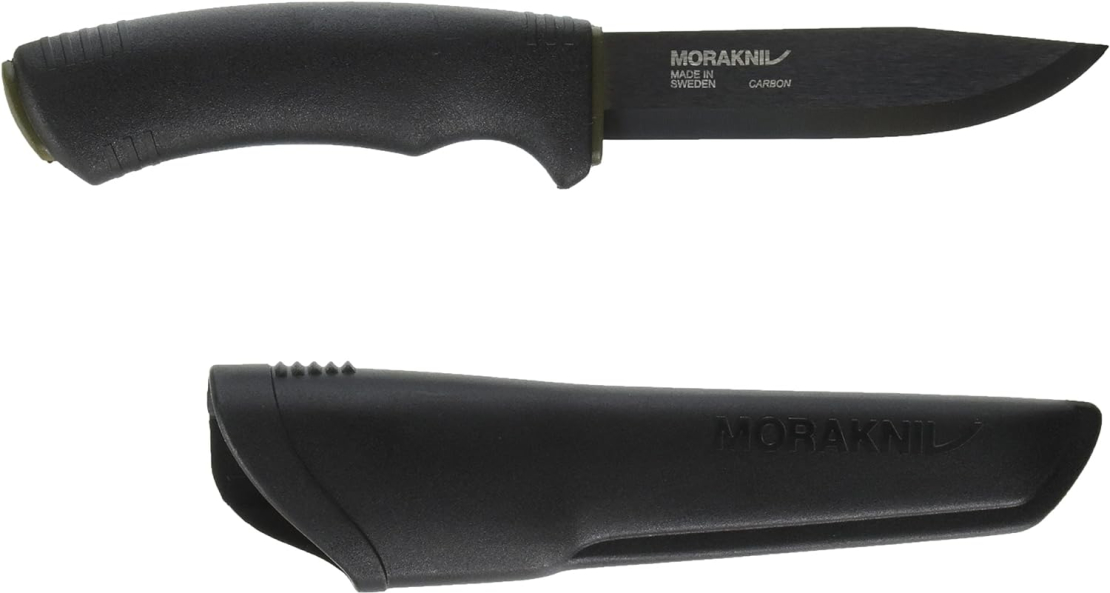 סכין בושקראפט מושחרת מורה-קניב - MORAKNIV BUSHCRAFT