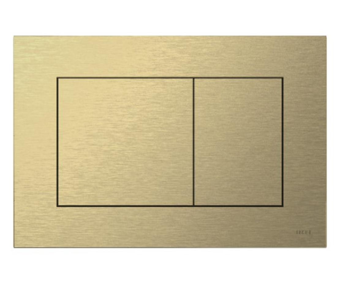 ע- לחצן הפעלה דו-כמותי  מפלסטיק זהב מוברש NOW חמת 9240401F15S