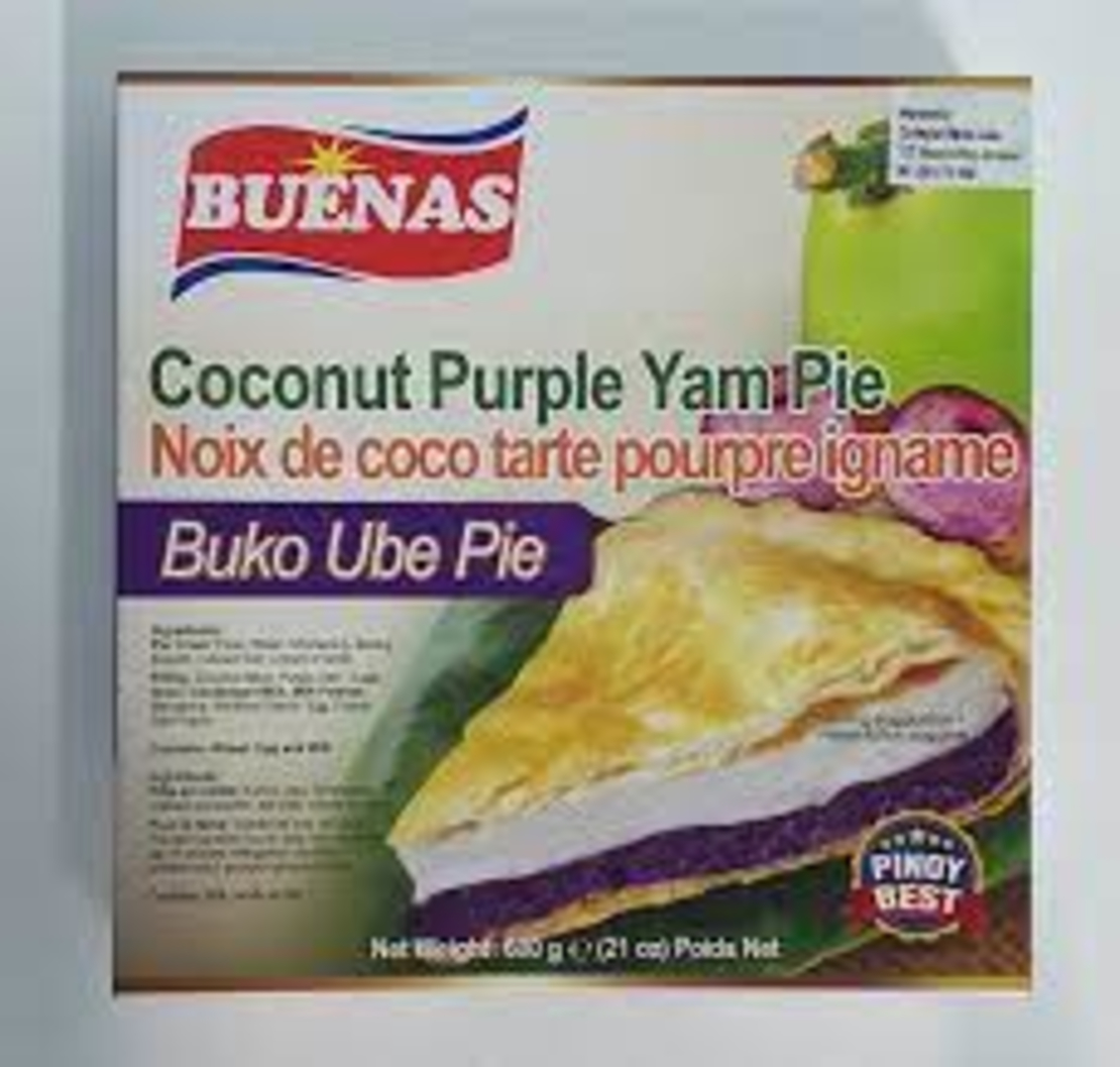 Buenas Buko UBE Pie(purple yam)600grms