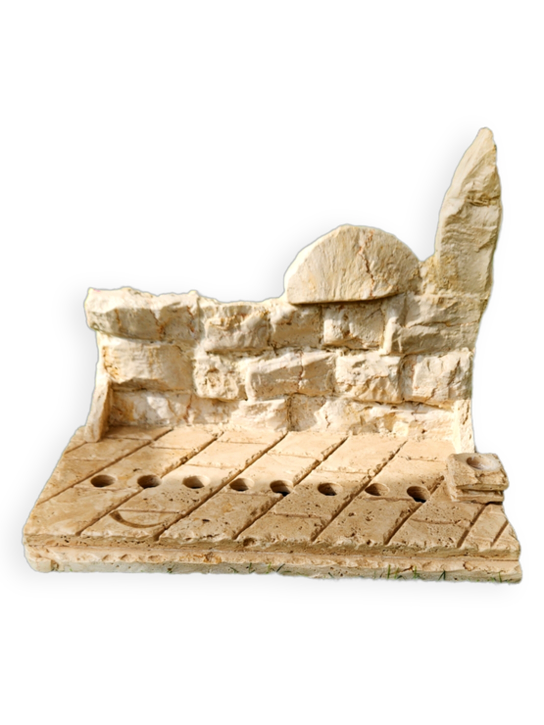 חנוכית ירושלים מאבן