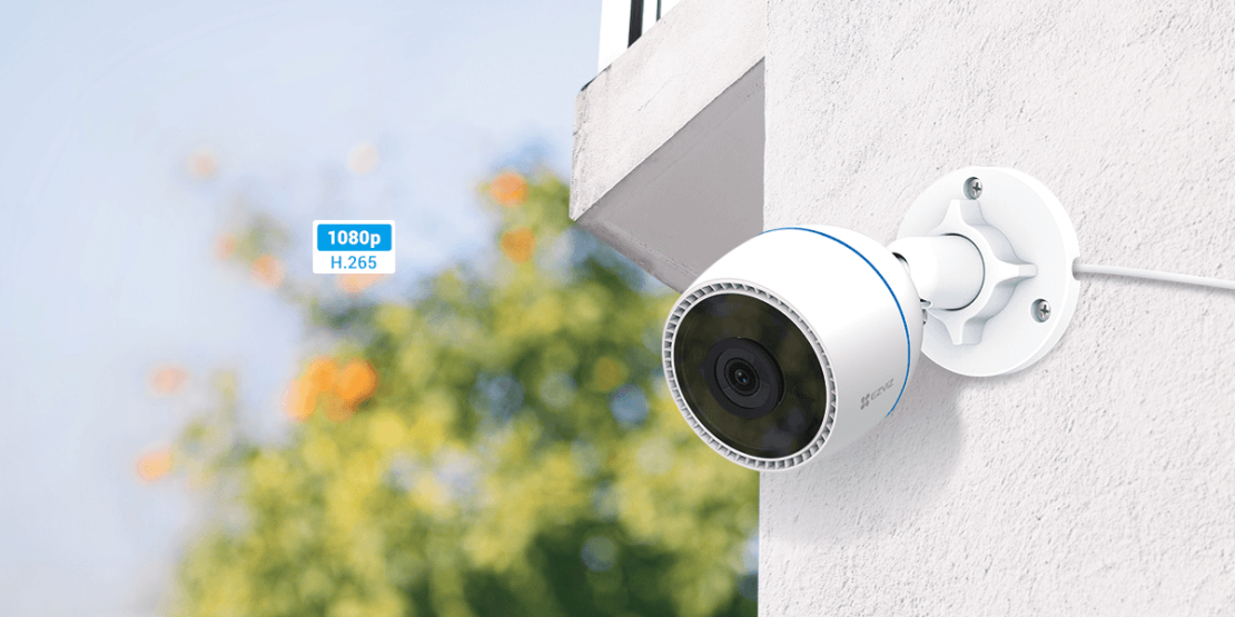 מצלמת אבטחה אלחוטית חיצונית Ezviz Ezviz C3TN Outdoor Smart WiFi Camera IP67