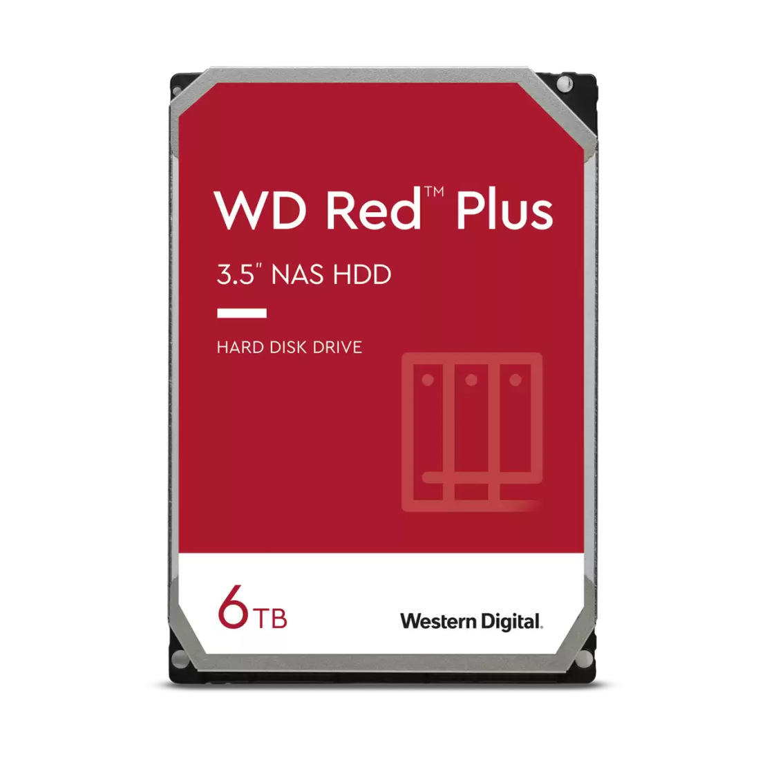 כונן קשיח פנימי Western Digital Red Plus 6TB WD60EFPX