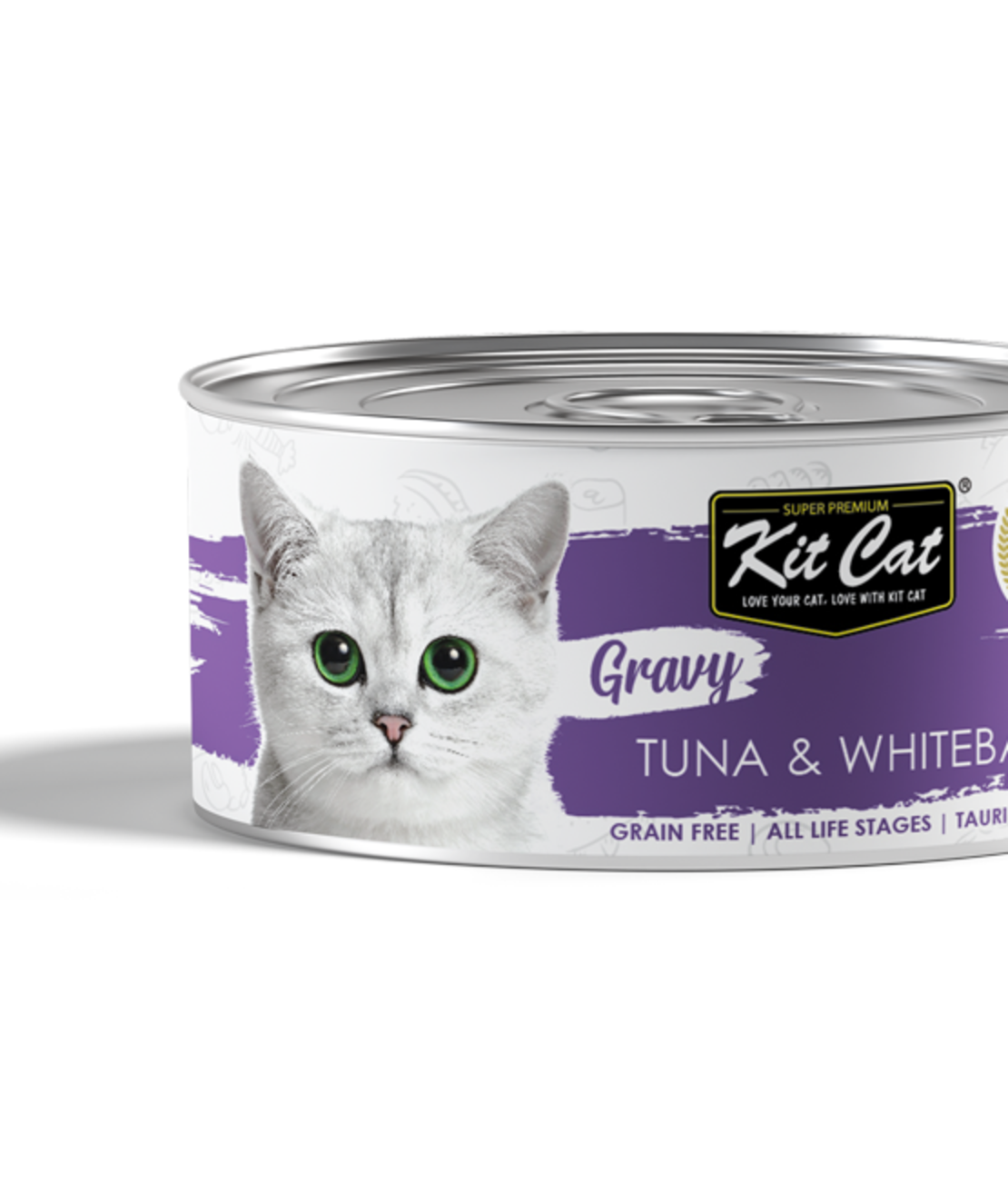 קיט קט טונה ודגיגונים ברוטב |  kit cat tuna & whitebait