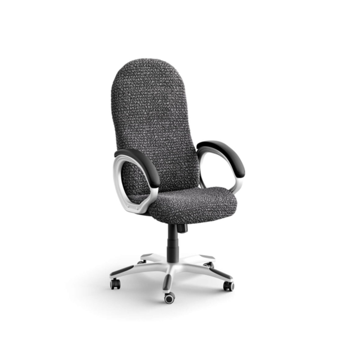 כיסוי לכיסא משרדי / גיימינג בצבע אפור כהה