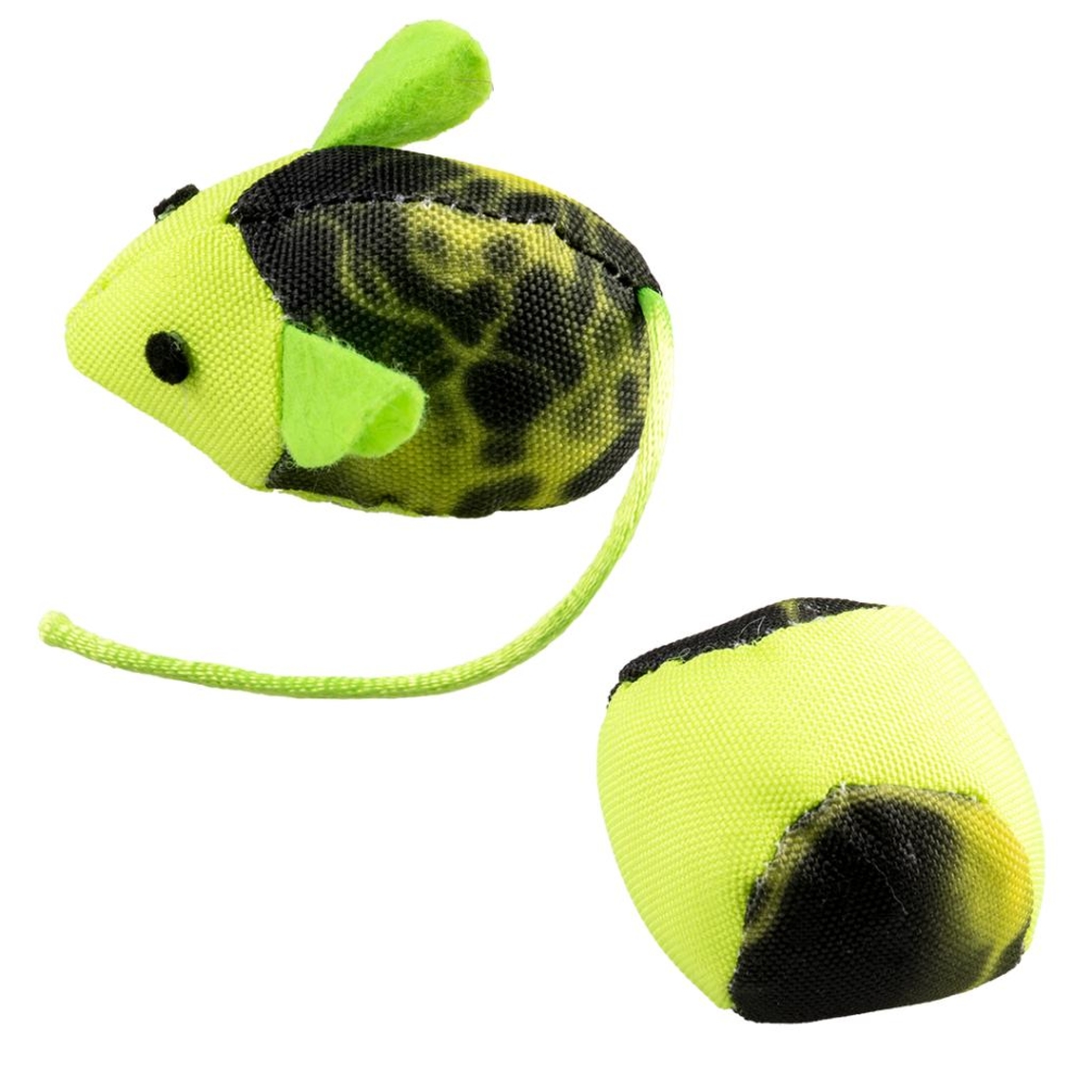 משחק לחתול עכר זרחני ירוק וכדור | Flash mouse & ball