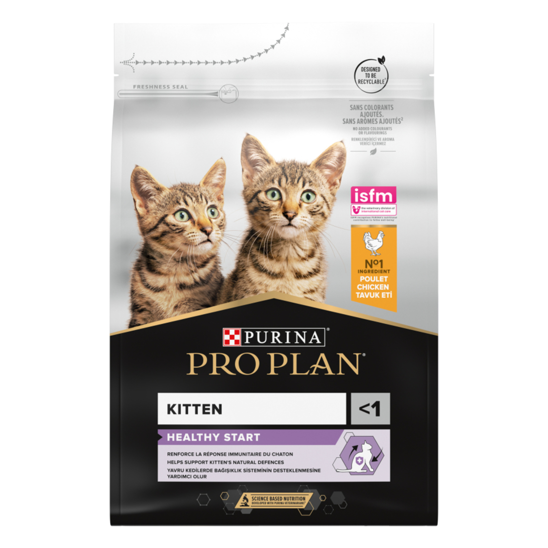 פרו פלאן ORIGINAL KITTEN לחתלתולים (1-12 חודשים) 3 ק