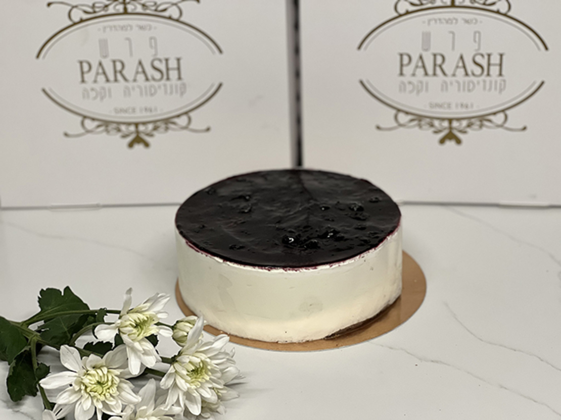 Cold cheese mousse cake and blueberries | Halavi - Badatz