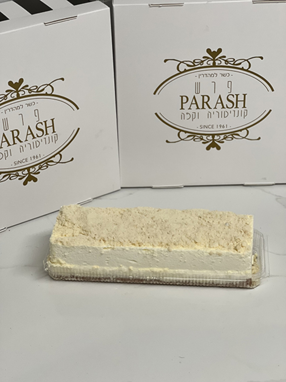 Cheese Mousse Strip Cake Crumbs | Halavi - Badatz
