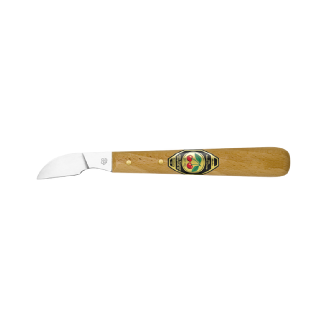 סכין גילוף מסורתית, ידית עץ, להב ארוך בזווית 3352, קירשן