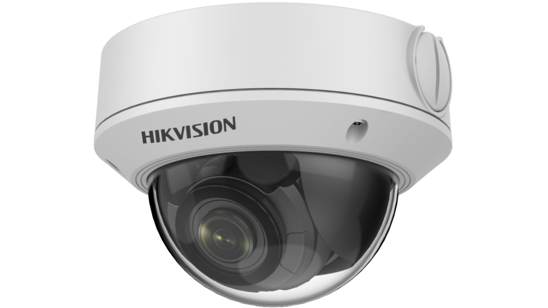 HIKVISION - DS-2CD1743G0-IZ - מצלמת IP כיפתית באיכות 4MP עדשה זום חשמלית כולל אינפרא ל 30 מ'