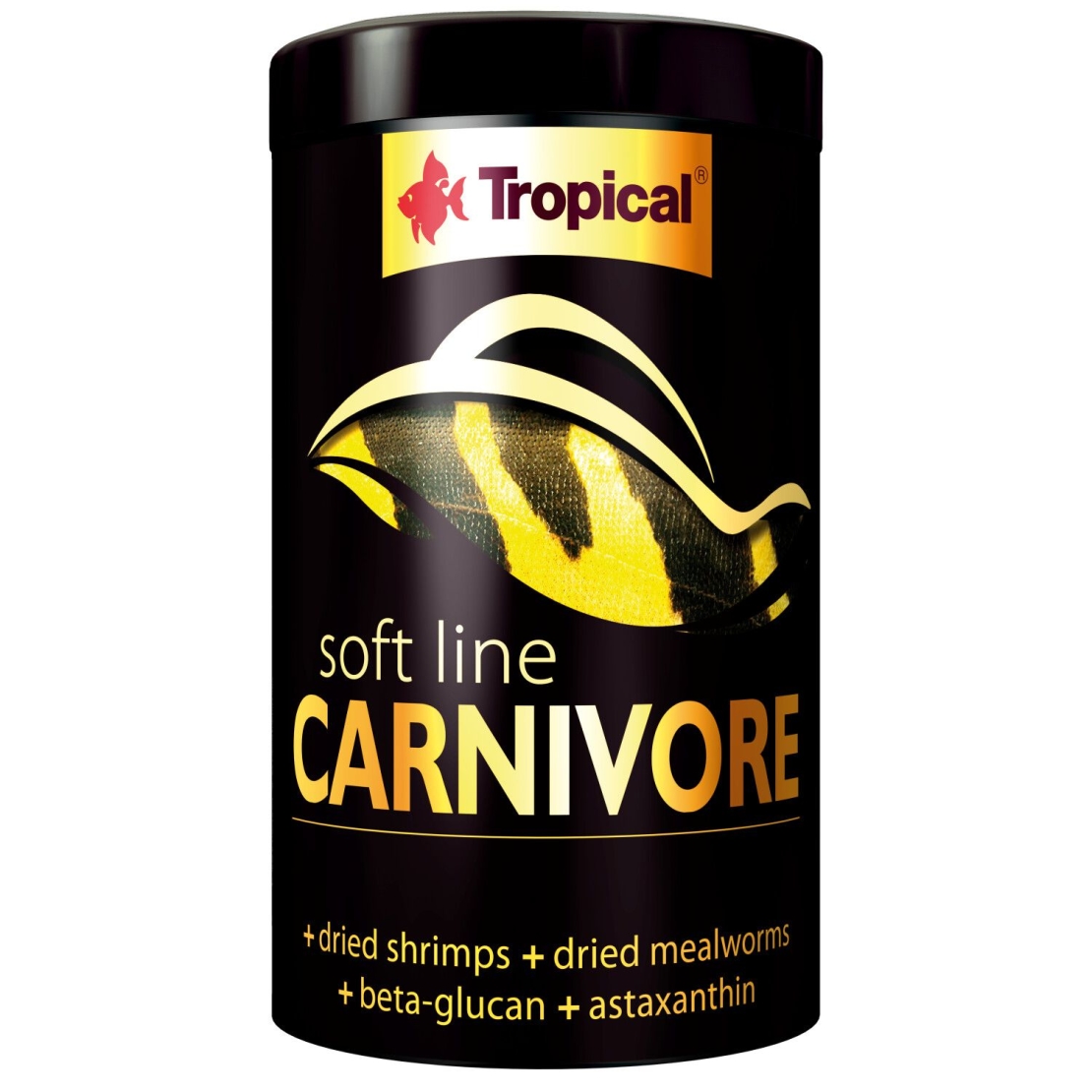 טרופיקל מזון רך בשרי 1 ליטר | tropical - soft line carnivore - 1L