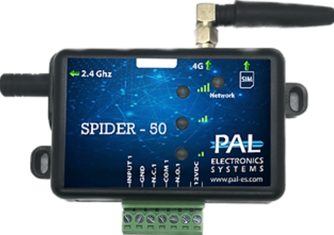 בקר סלולארי PAL Spider עד 50 משתמשים כולל התקנה