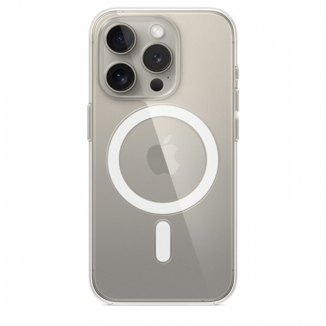 כיסוי מקורי לאייפון 15 פרו מקס iPhone 15 Pro Max Clear Case with MagSafe