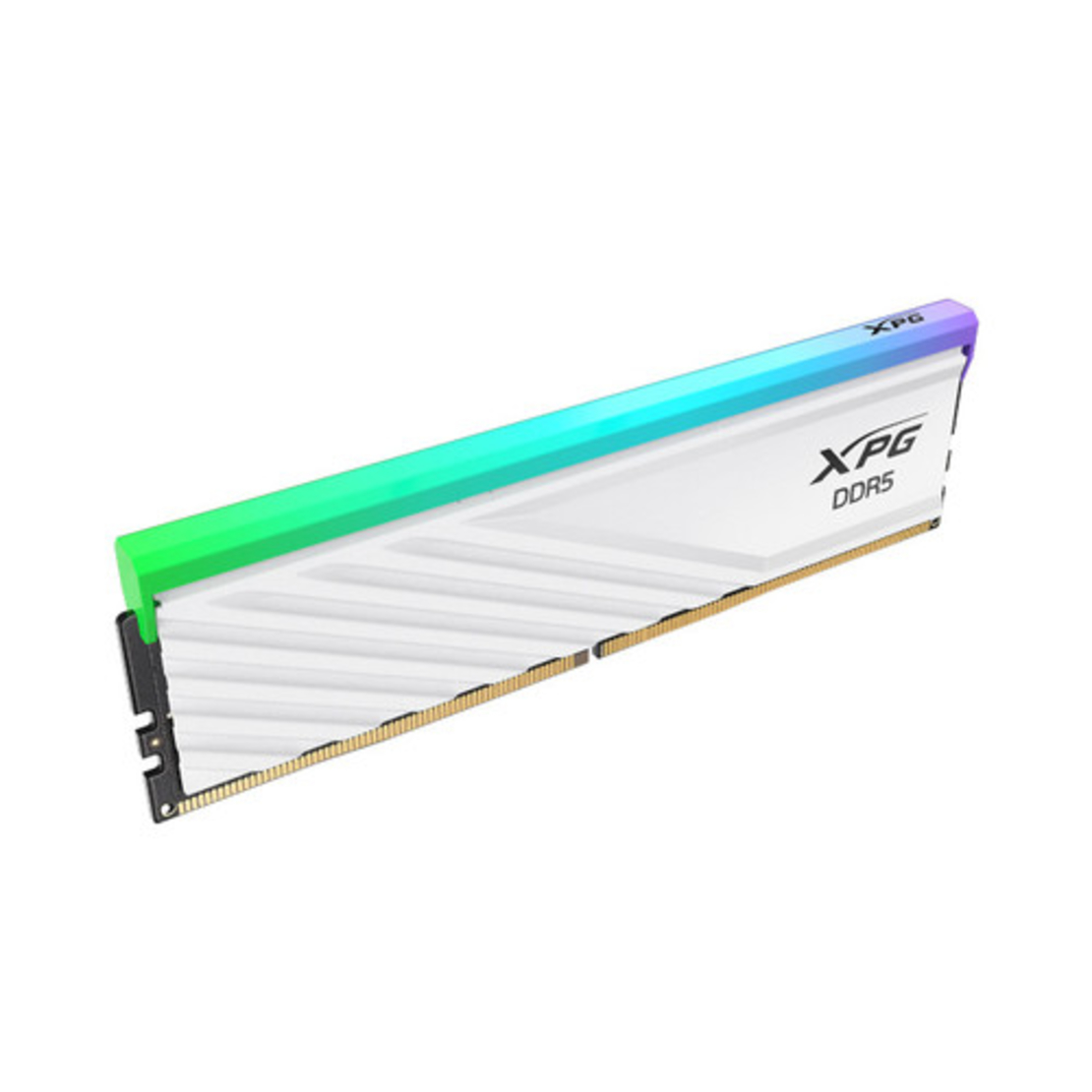 זכרון למחשב ADATA XPG Lancer Blade Customizable RGB DDR5 U-DIMM 16GB 6000 White AX5U6000C3016G-SLABRWH