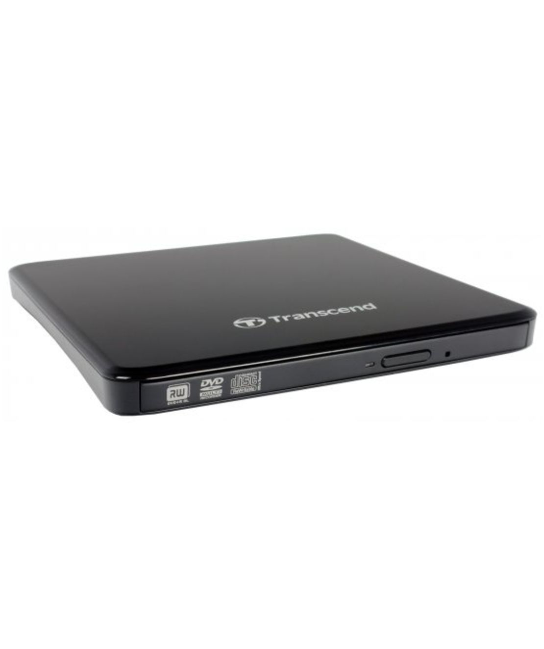 צורב חיצוני Transcend Super Slim Portable DVD±RW x8 USB 2.0 TS8XDVDS-K