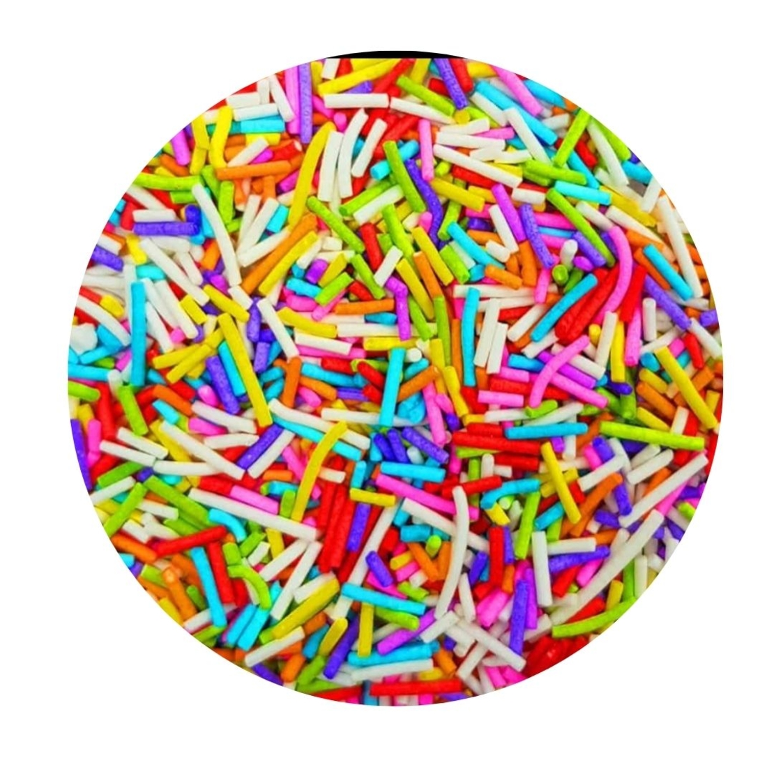 איטריות סוכר צבעוניות - חצי קילו