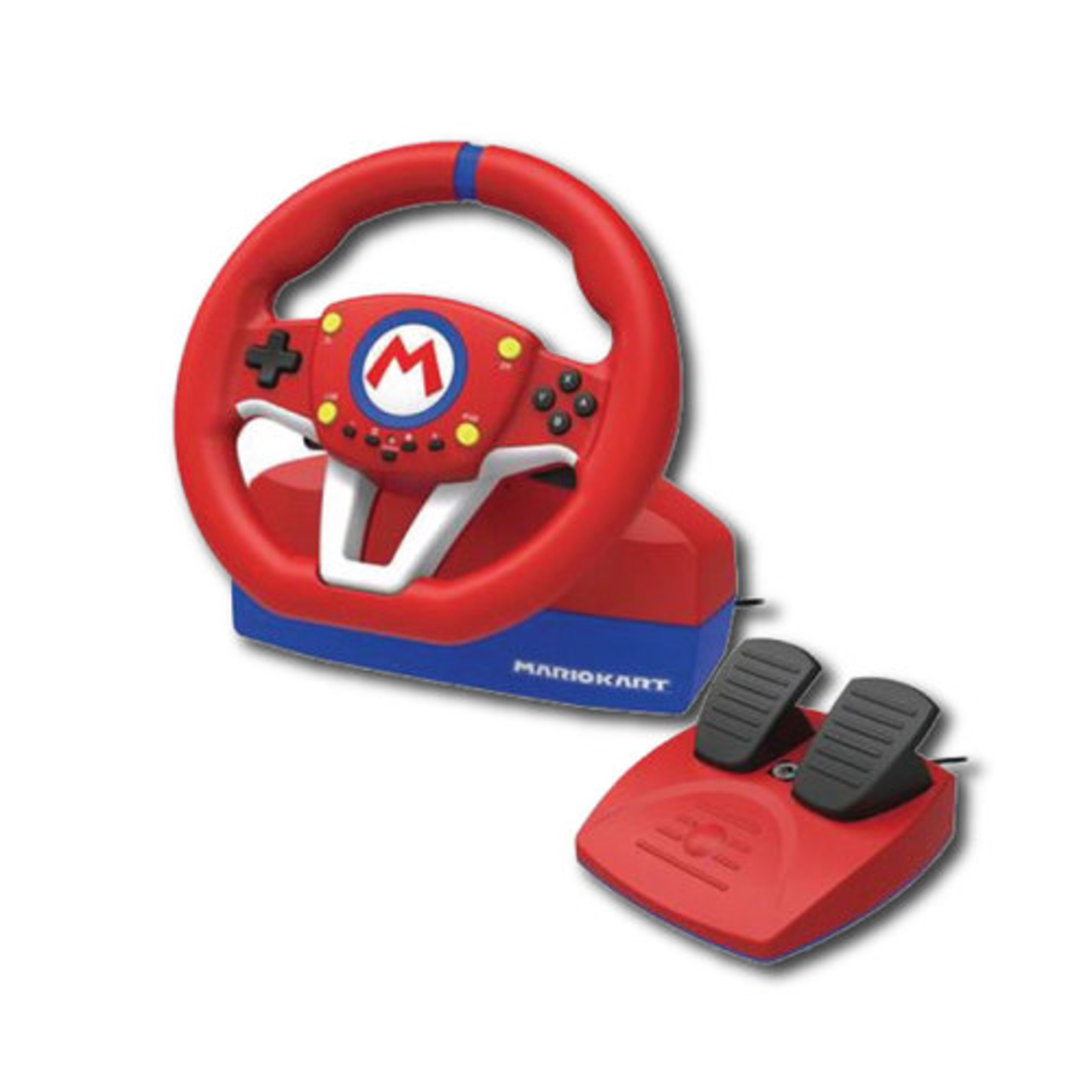 הגה מירוצים עם דוושות HORI MarioKart Racing Wheel Pro Mini