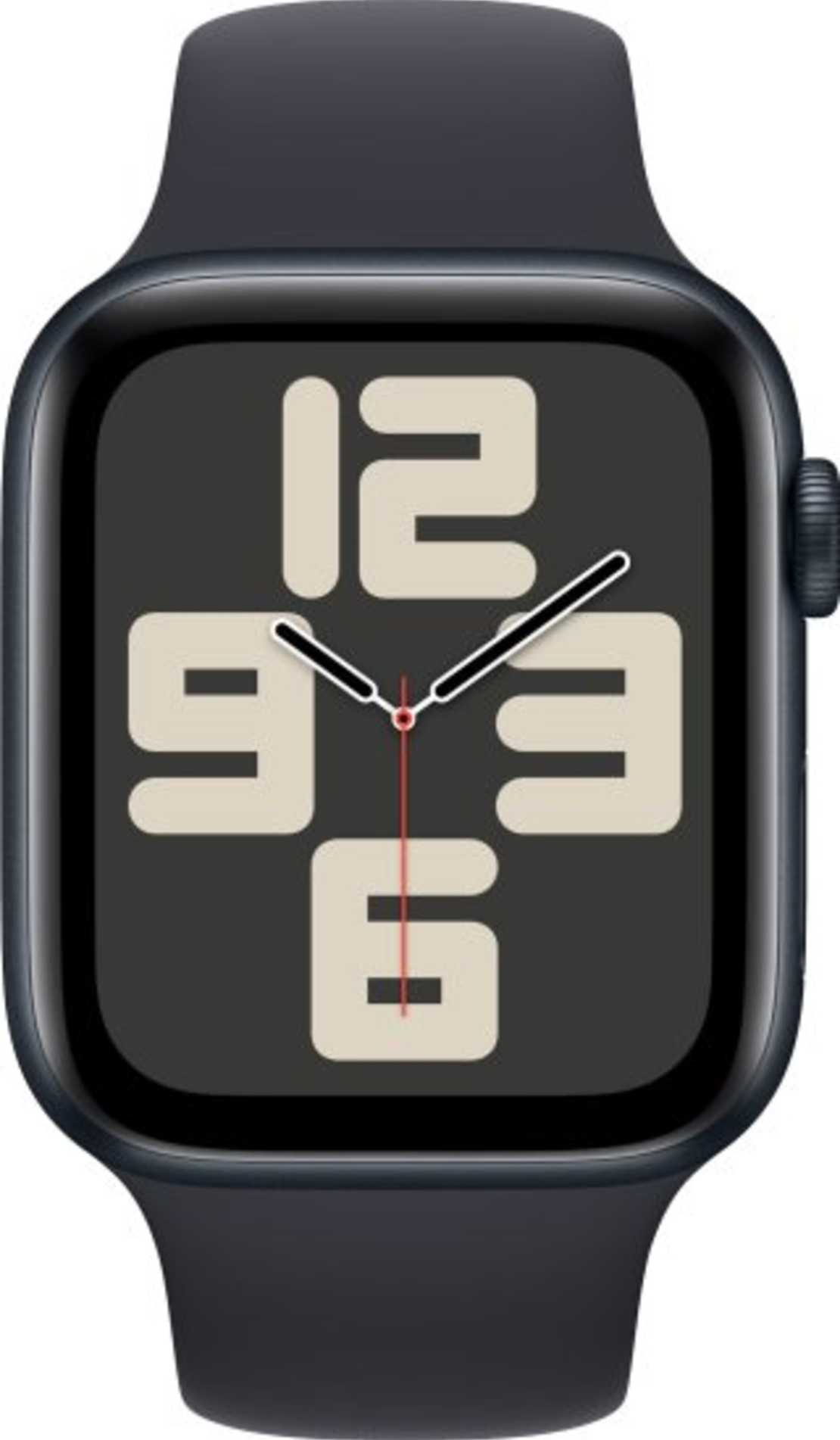 שעון חכם צבעApple Watch SE 2023 GPS 44mm Midnight Aluminium