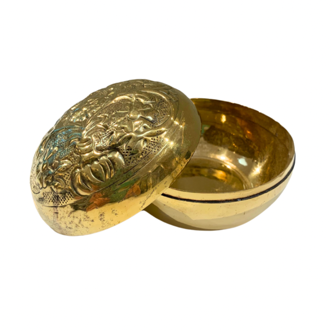Antique Design Brass Trinket Holder