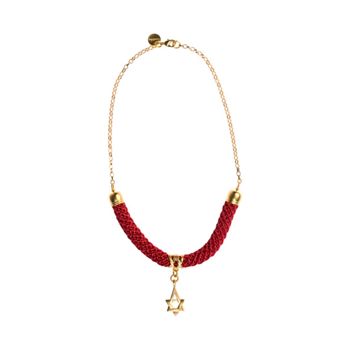 Star of David Red necklace | Jerusalem