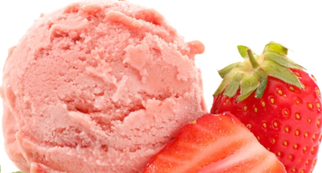 גלידת סורבה - תות שדה