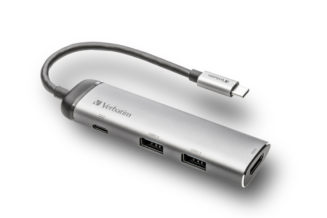 VERBATIM USB-C™ MULTIPORT HUB USB 3.1 GEN1 / U3.0 / HDMI