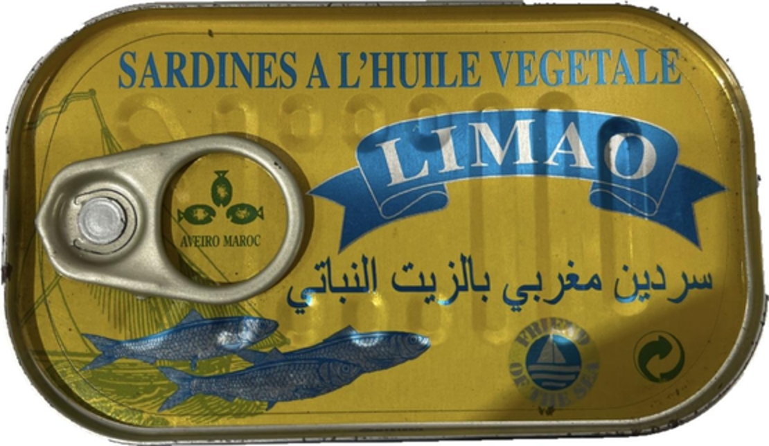 סרדין מרוקאי לימאו 125 גרם