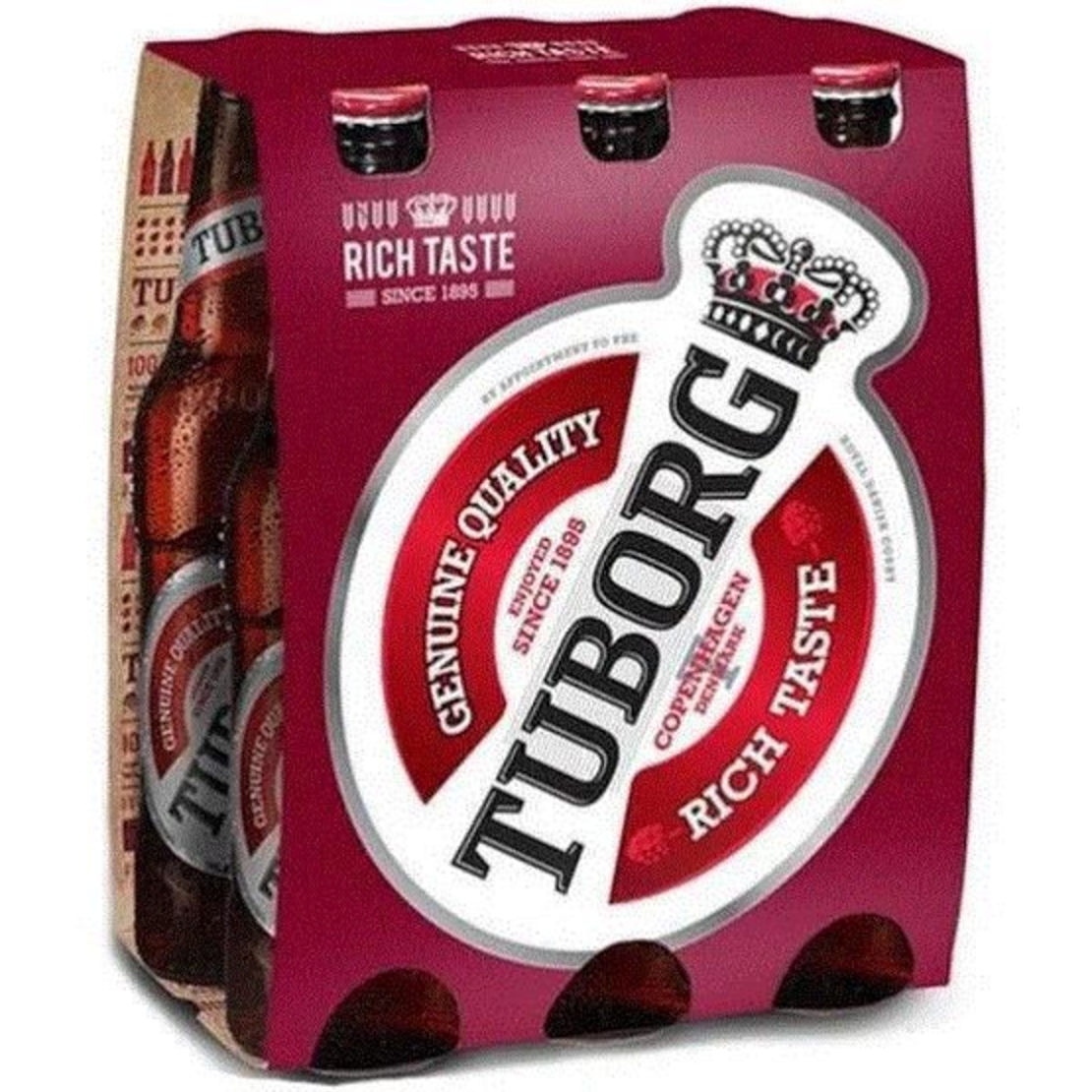 בירה טובורג אדום 330 מ