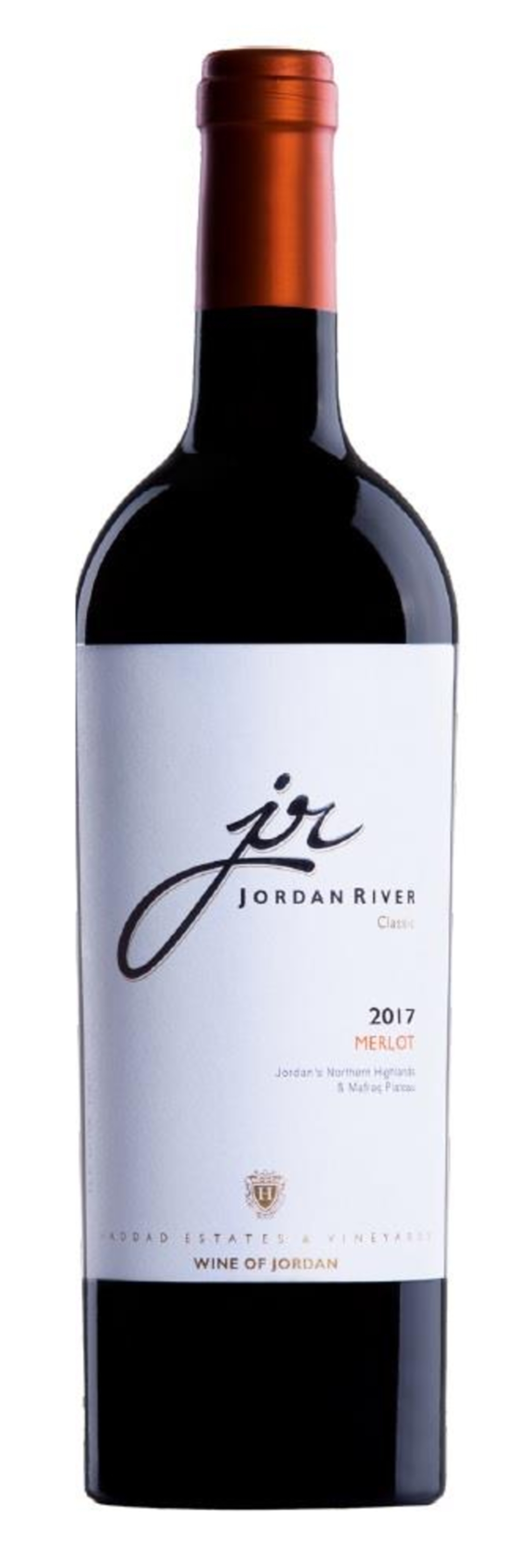 יין ירדני JR אדום יבש מרלו 750 מ