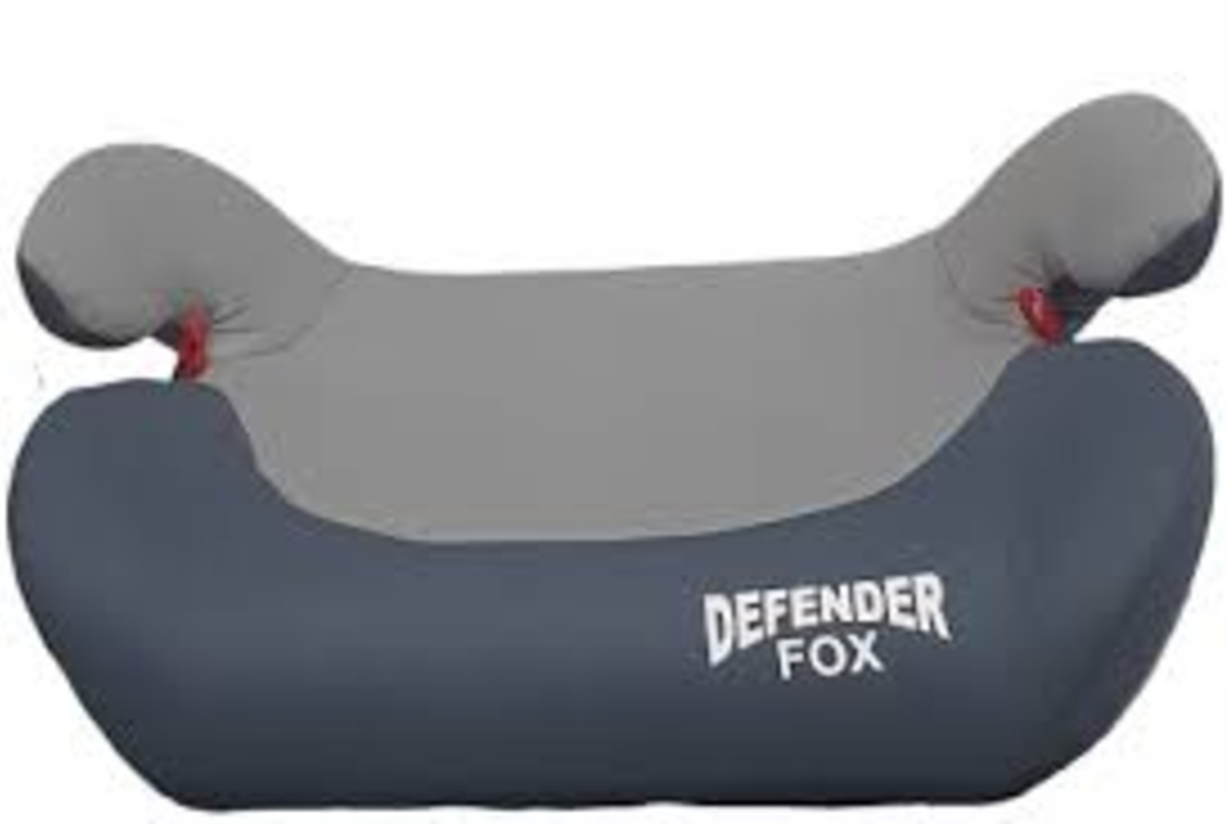 בוסטר הגבהה מרופד דגם FOX אפור בייבי מישל BABY MICHEL