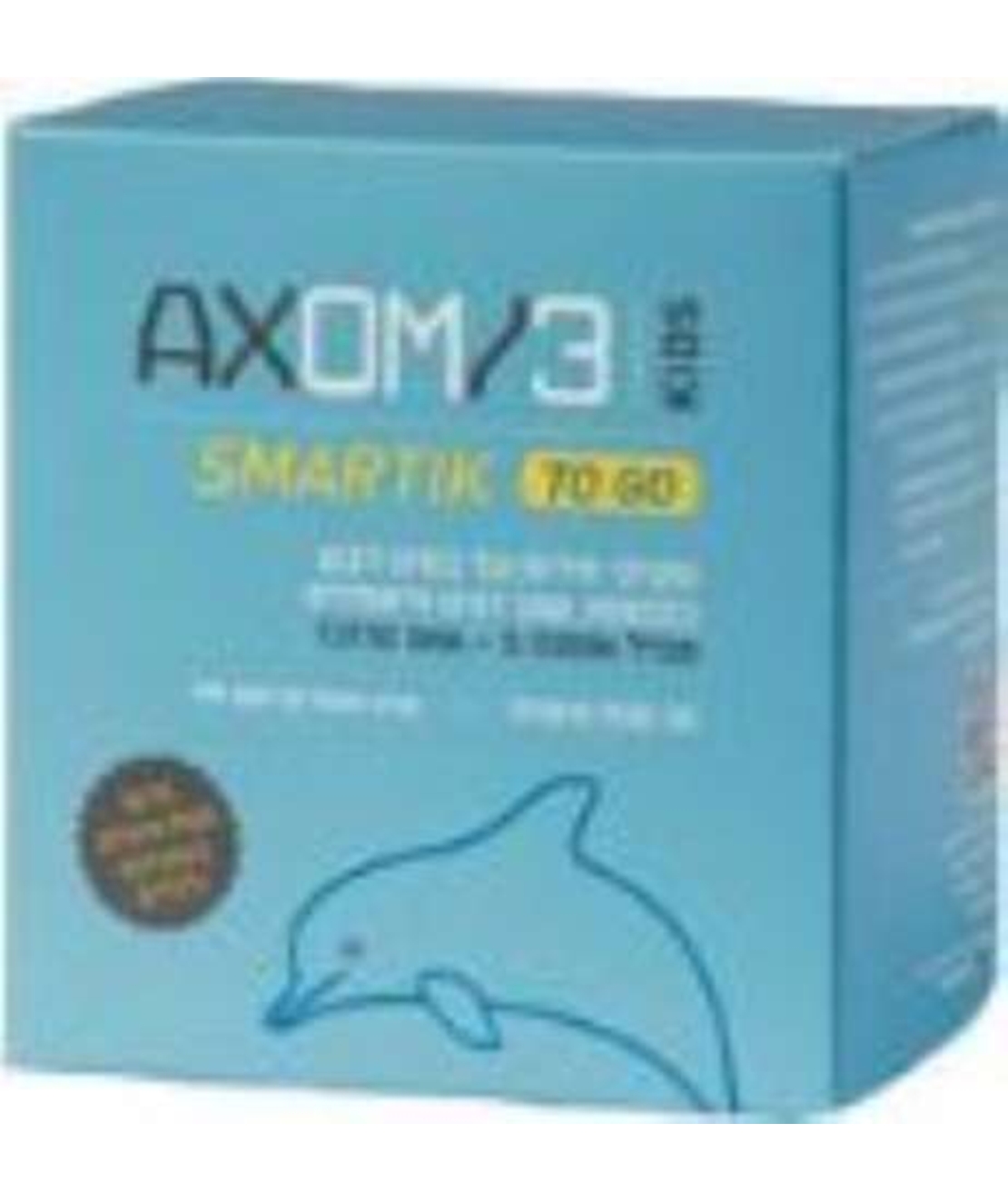 אקסום 3 To Go - שקיקי סירופ DHA לילדים Axom3 Smartik