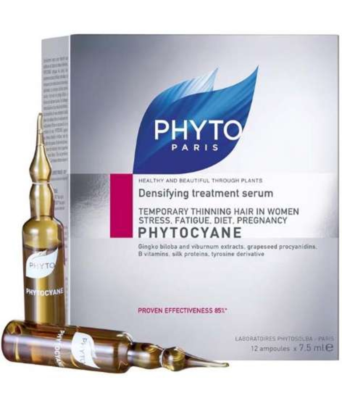 פיטוציאן אמפולות - לשיער דליל אצל נשים Phytocyane