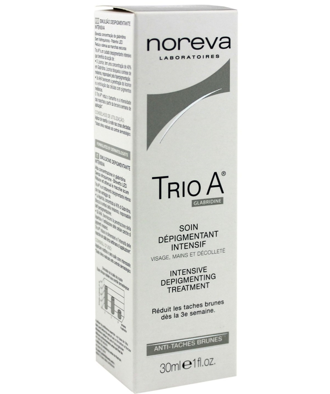 טריו A - קרם להבהרת כתמי פיגמנטציה Trio A