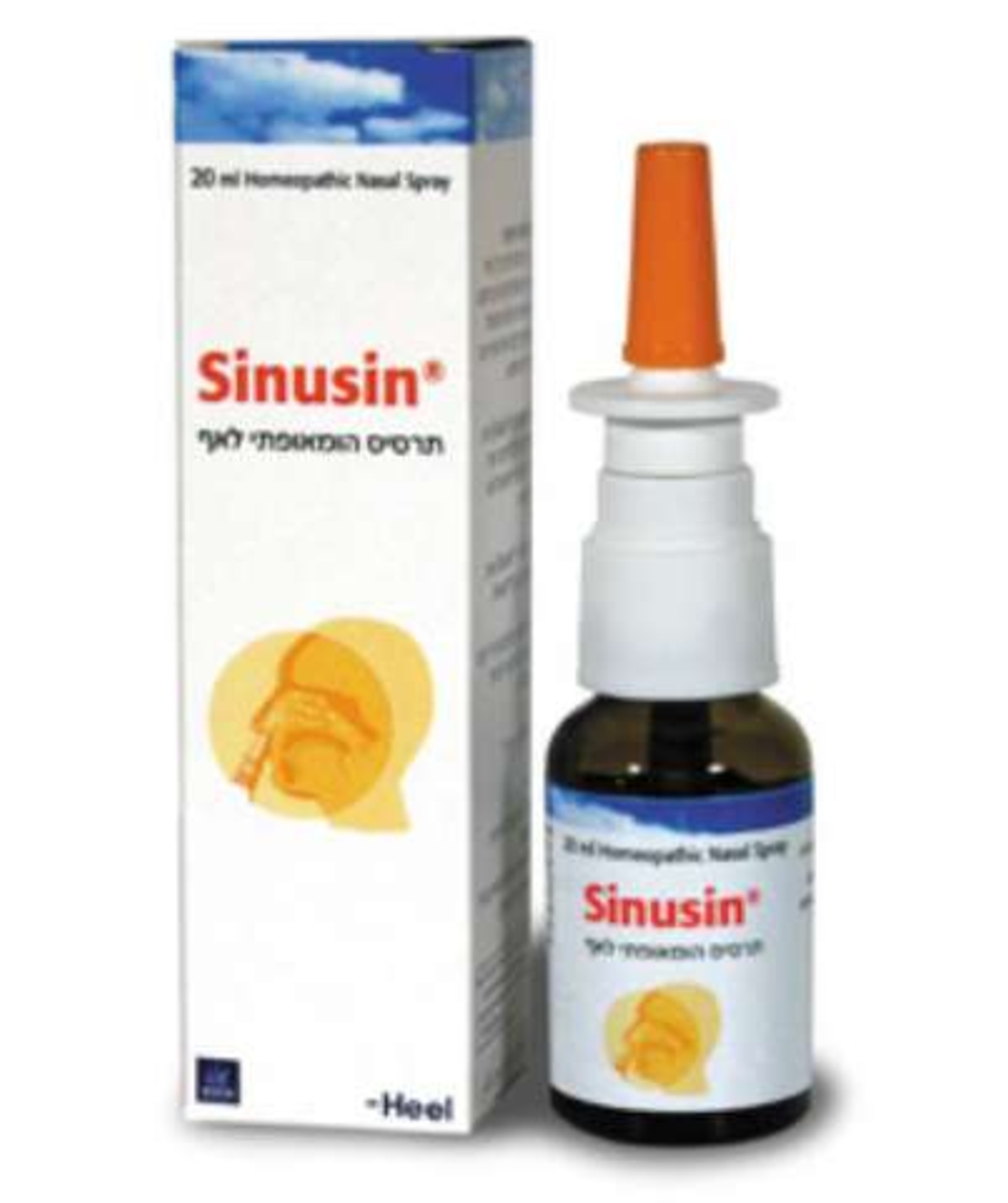סינוסין ספריי היל - הומאופתי לאף Heel Sinusin Spray