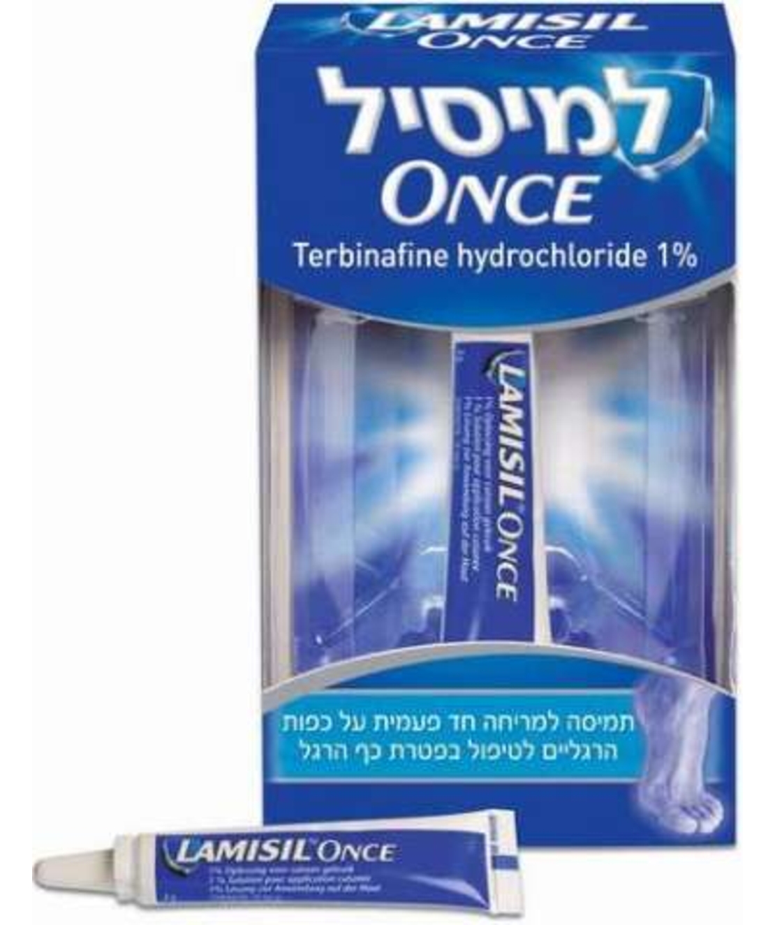 למיסיל ONCE - תמיסה לטיפול בפטריות ברגליים