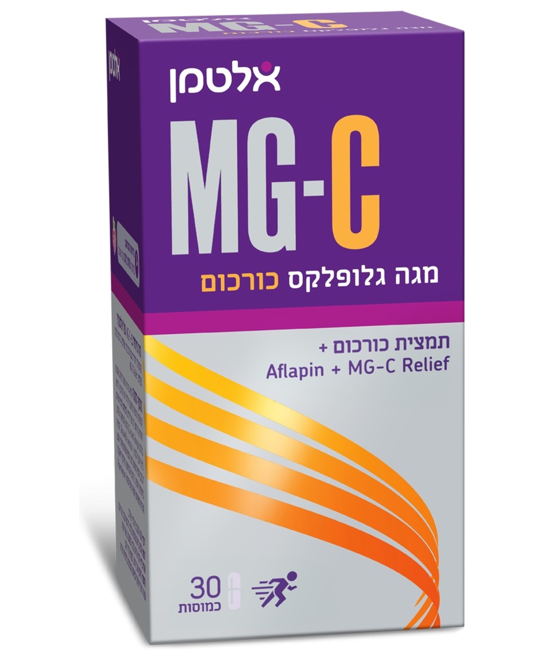 אלטמן - MG-C מגה גלופלקס כורכום Mega Gluflex Curcum