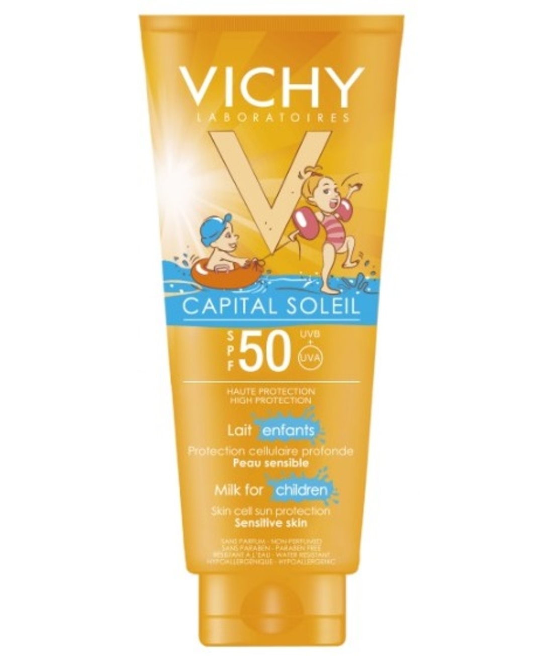 וישי - אידיאל סוליי קרם לילדים Vichy Ideal Soleil SPF50+ Milk for Children