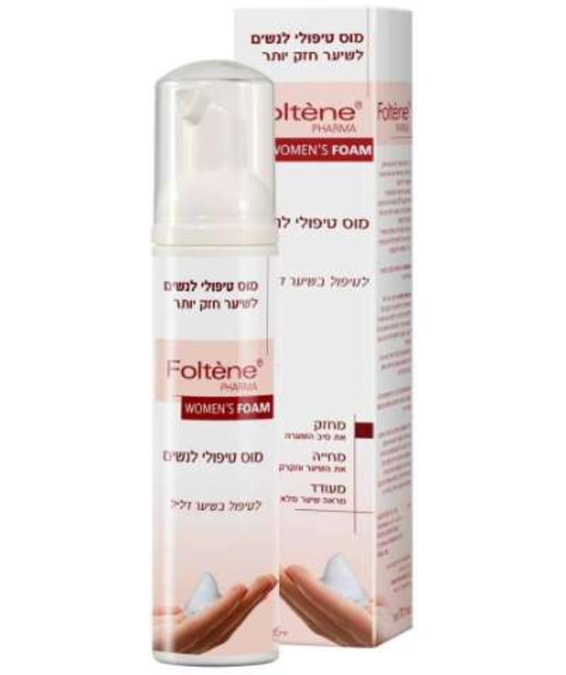 פולטן פארמה מוס לנשים Foltene Pharma Women's Foam