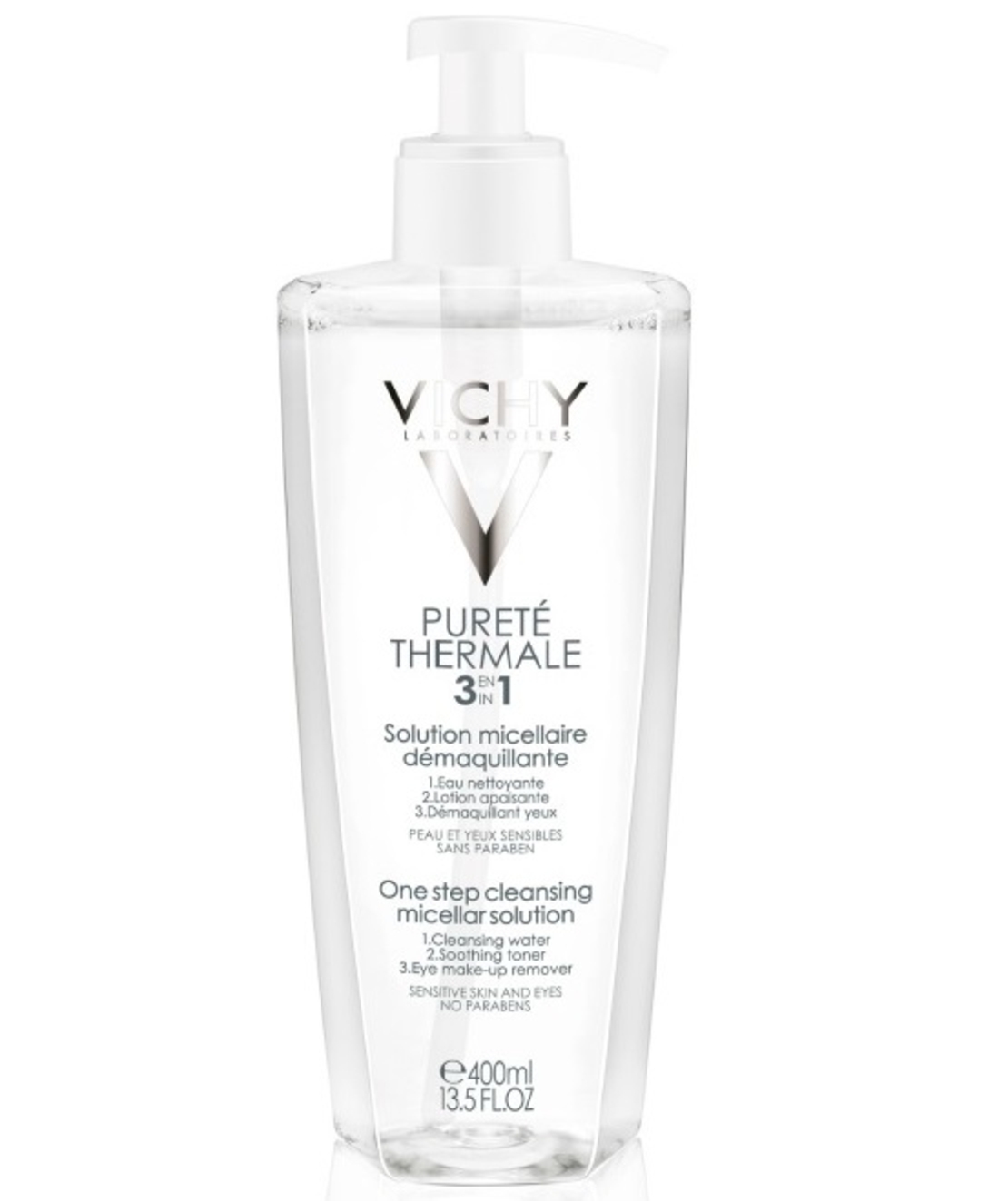 וישי - פיורטה טרמל סולושן מיסלייר Purete Thermale One Step Cleansing Solution