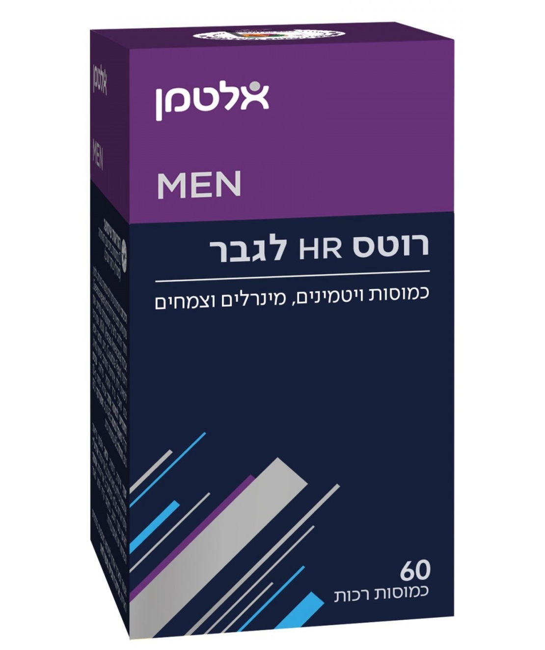 רוטס HR לגבר 60 קפליות אלטמן - לשיער דליל Roots HR for Men
