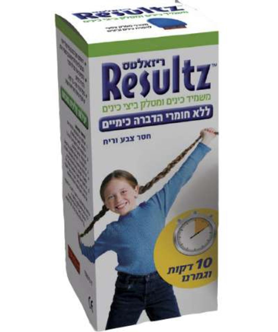 ריזאלטס - תכשיר לטיפול בכינים וביצי כינים Resultz