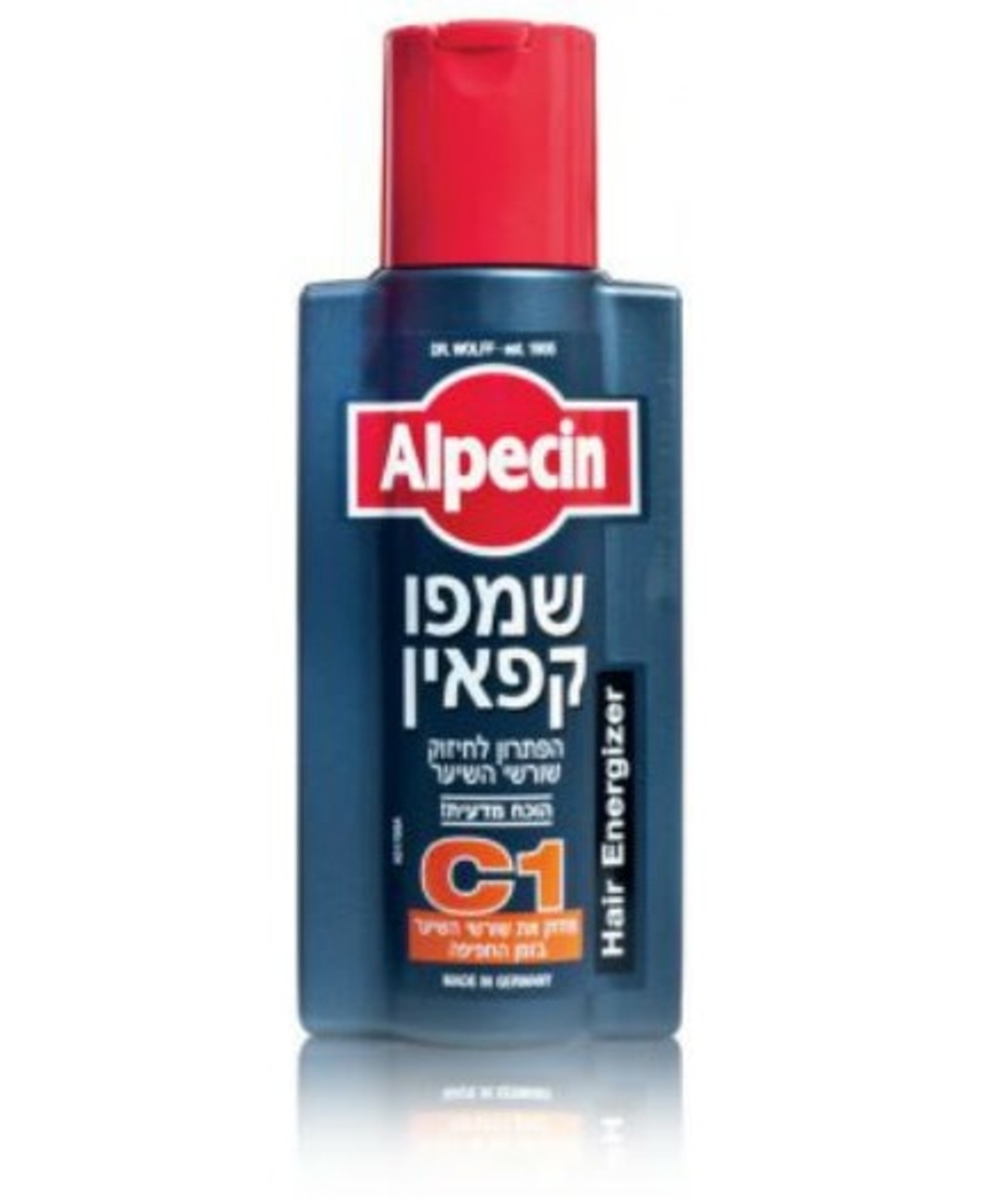 אלפסין שמפו קפאין - לחיזוק שורשי השיער Alpecin Shampoo