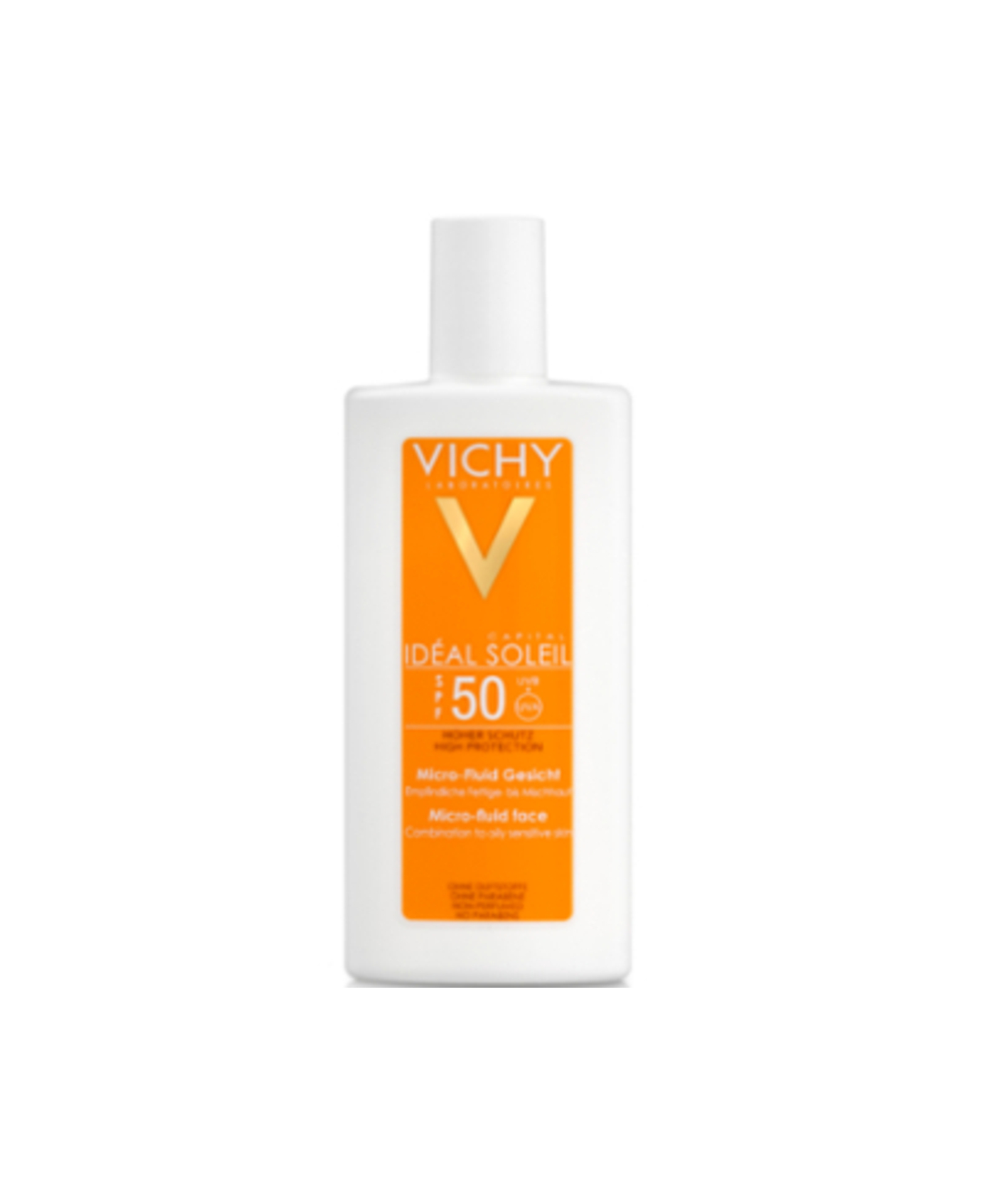וישי - אידיאל סוליי תחליב פנים Vichy Ideal Soleil SPF50 Micro-fluid face
