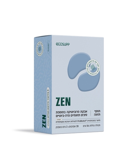 אקוסאפ ZEN אבקת פרוביוטיקה 28 שקיקים