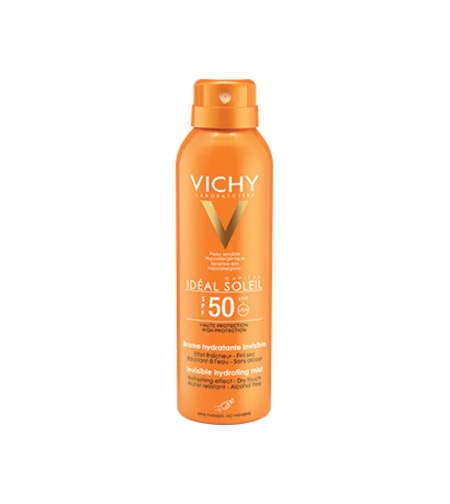 וישי - אידאל סוליי מיסט ספריי Vichy Ideal Soleil Invisible Mist Spray SPF50