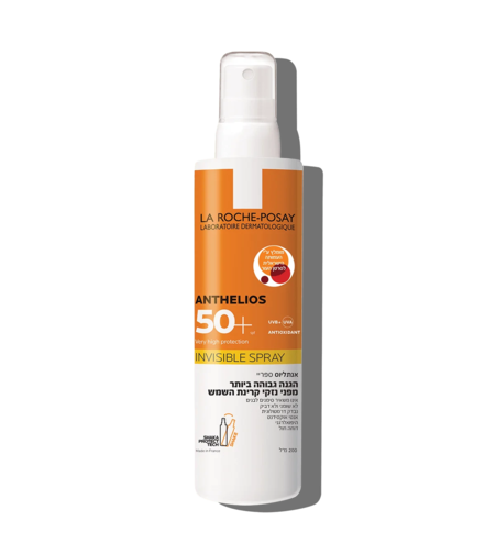 לה רוש-פוזה אנתליוס ספריי שקוף להגנה מהשמש SPF50+