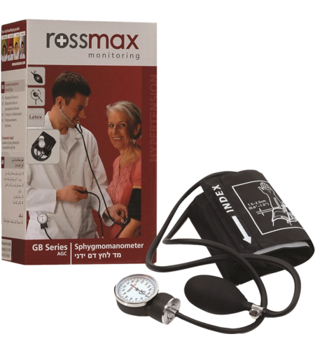Rossmax GB102 - מד לחץ דם ידני עם סטטוסקופ